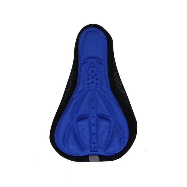 3d bicycle saddle soft comfort breathable foam seat