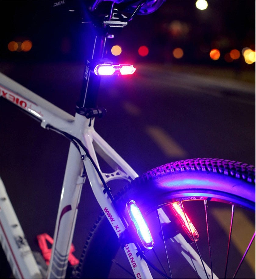 Bicycle Tail Light Ultra Bright USB Rechargeable