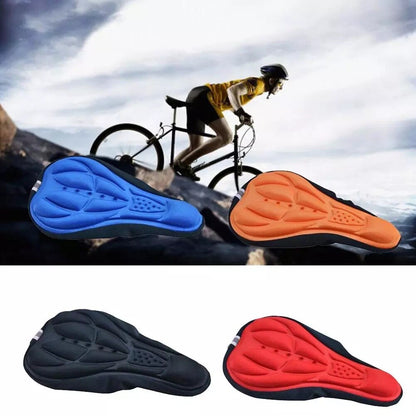 3d bicycle saddle soft comfort breathable foam seat