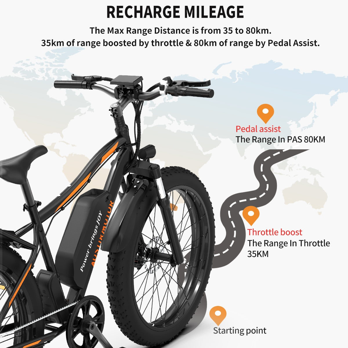 Snow Mountain E-bike 26 In - Pro E-Rides