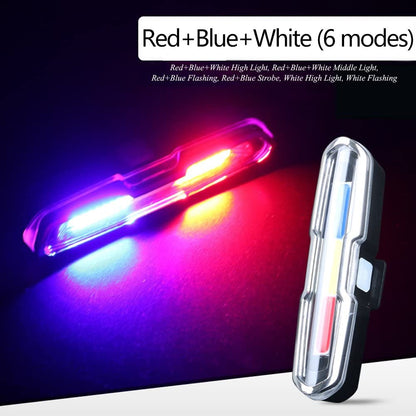 Bicycle Tail Light Ultra Bright USB Rechargeable