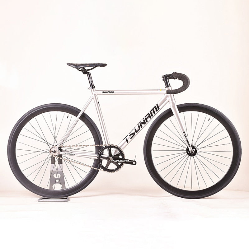 Aluminum fixed shops gear bike