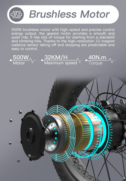 Mountain Electric City Bike