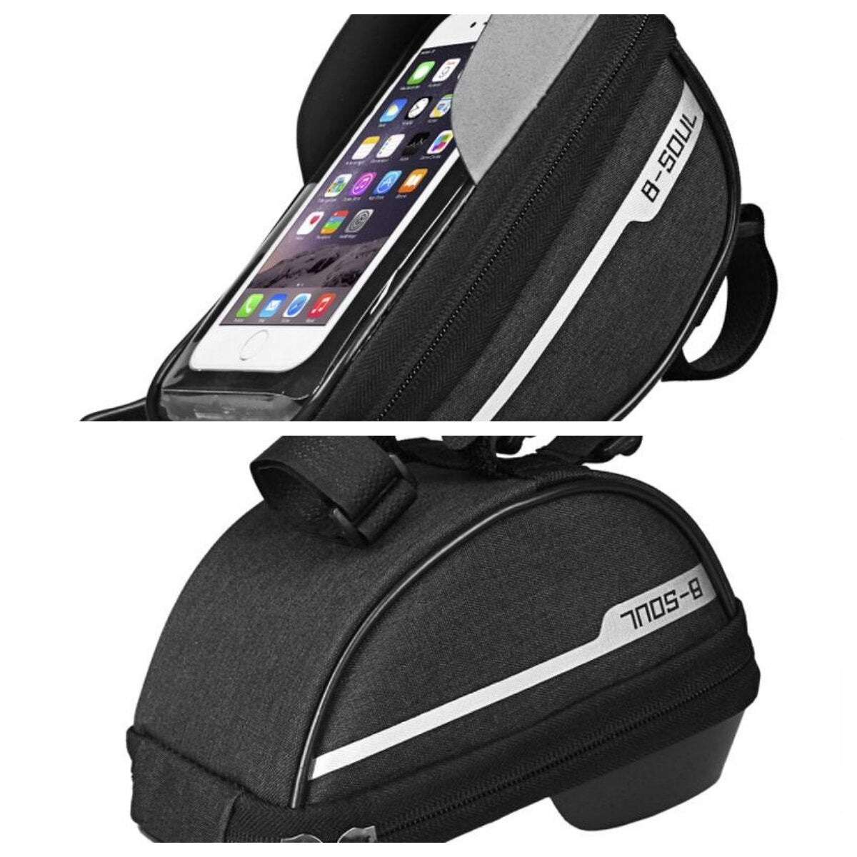 MTB Bag Top Tube Touch Screen Phone Holder - Pro E-Rides