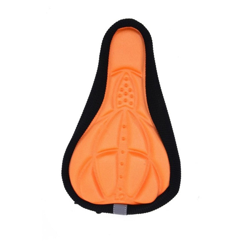 3d bicycle saddle soft comfort breathable foam seat