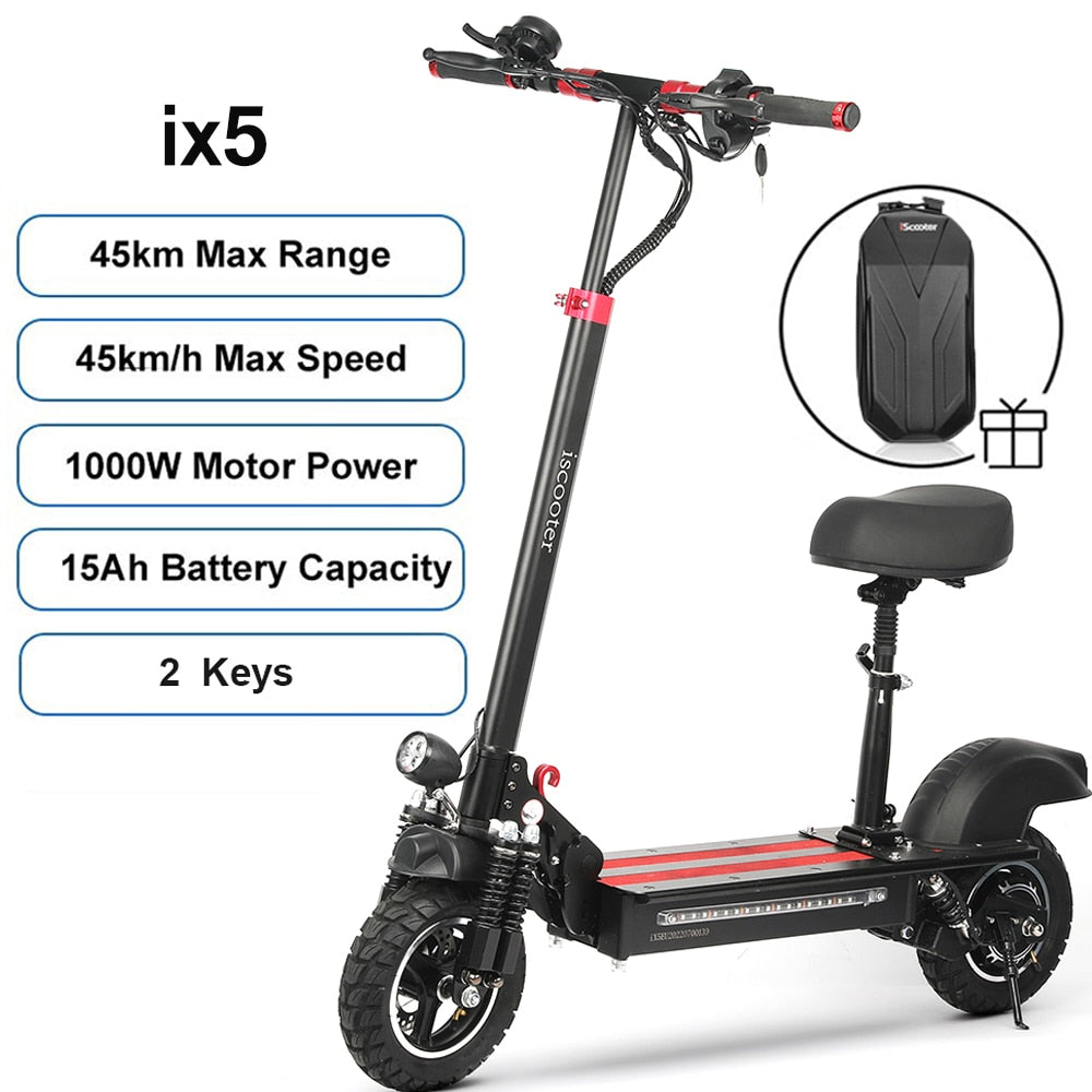 Powerful Electric Kick Scooter Anti-skid Pneumatic Tire