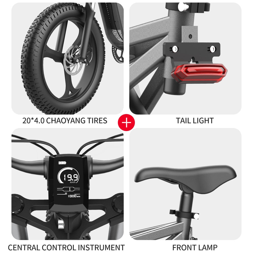 Powerful Off-Road Electric Fat Bike - Pro E-Rides