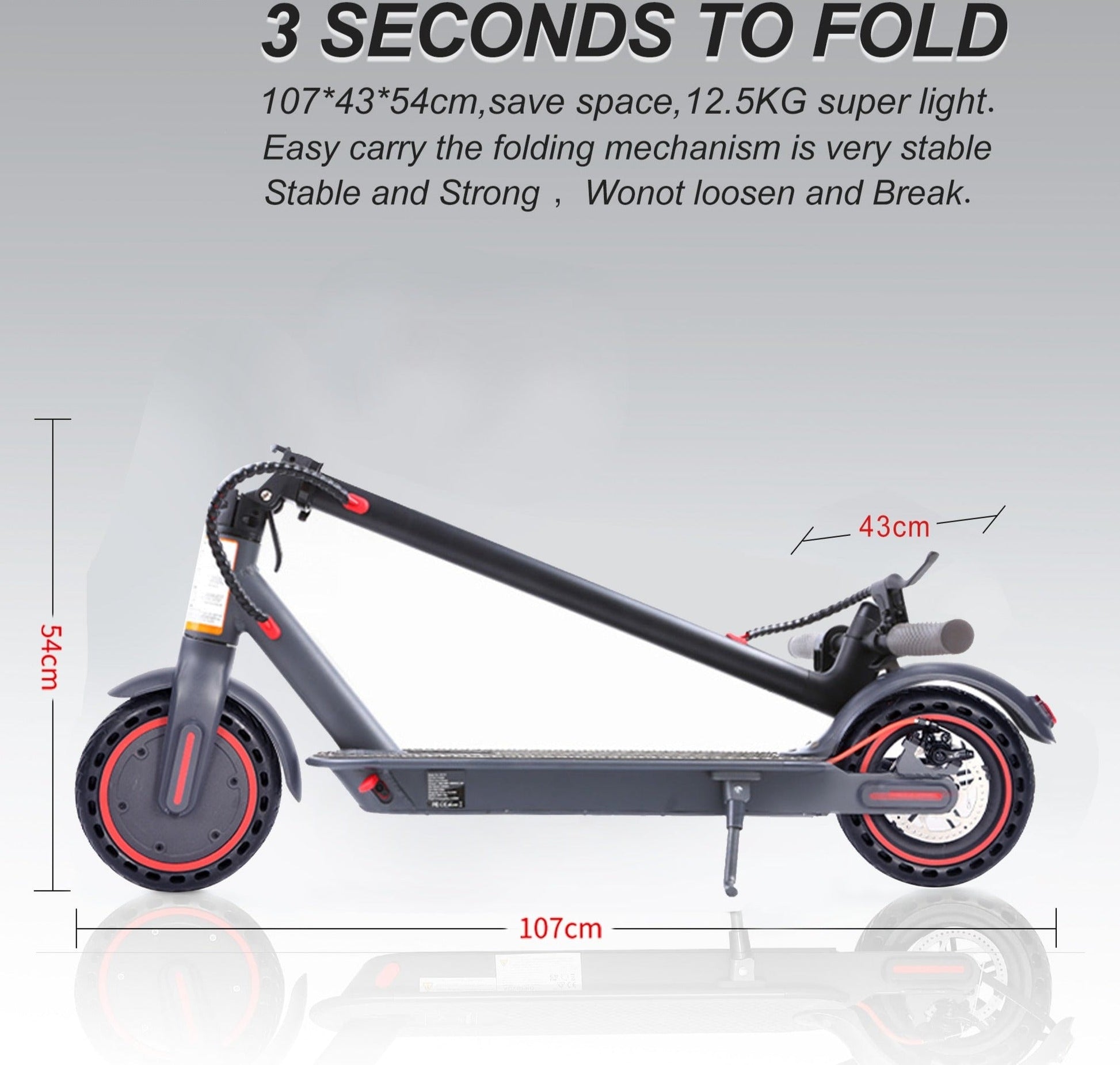 Smart Electric Scooters Adult Foldable 8