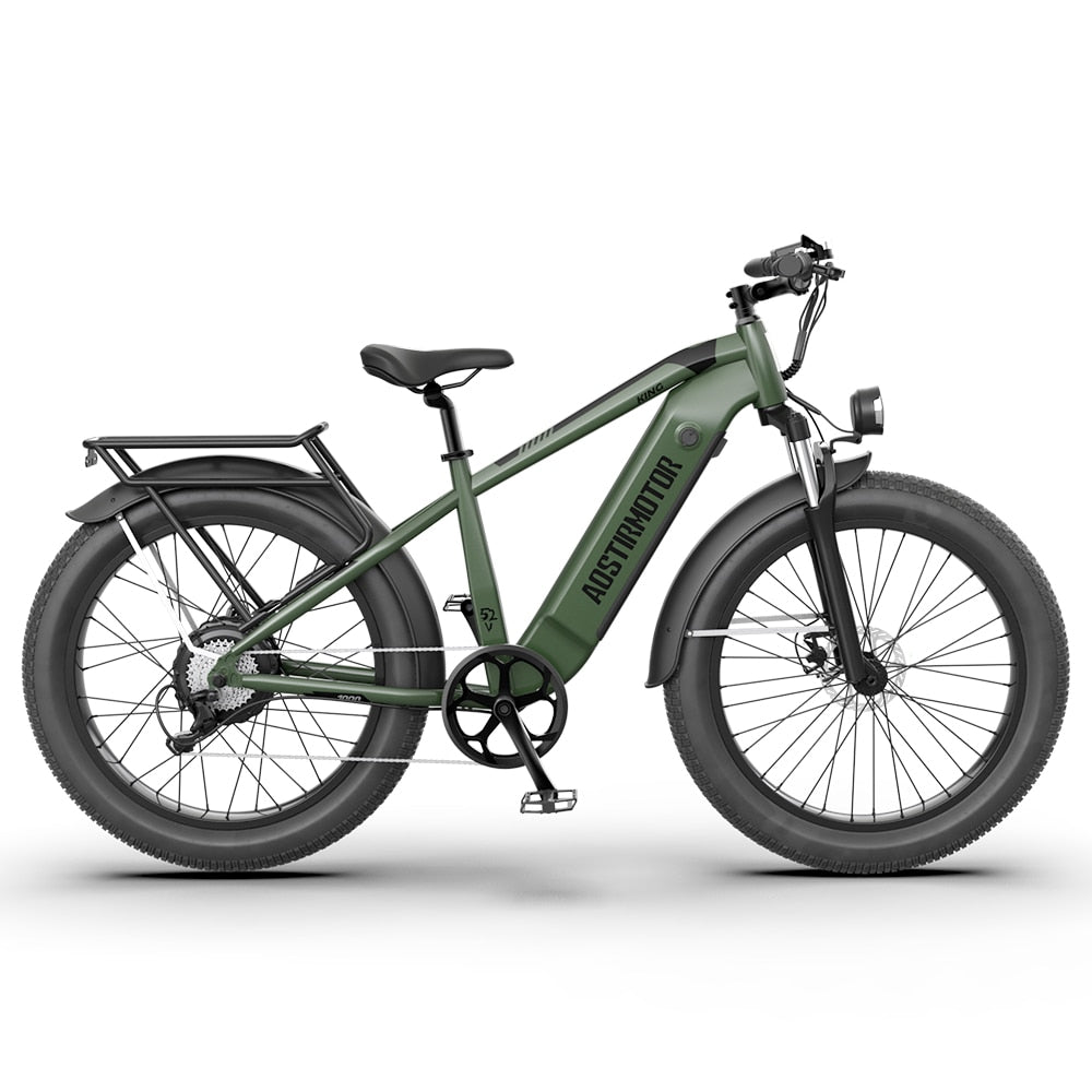 KING Cheap Fat Tire Electric Mountain Bike - Pro E-Rides