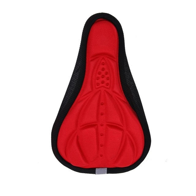 3d bicycle saddle soft comfort breathable foam seat