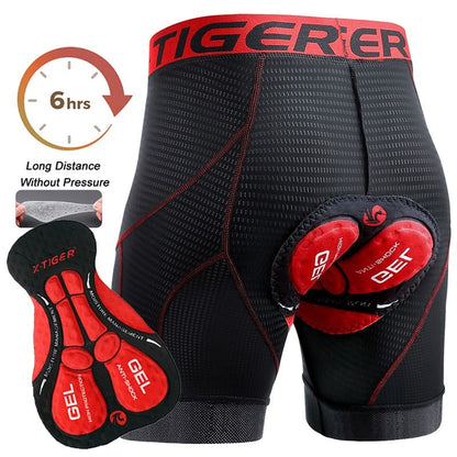 Gel Pad Shockproof Cycling Shorts Breathable Underwear - Pro E-Rides