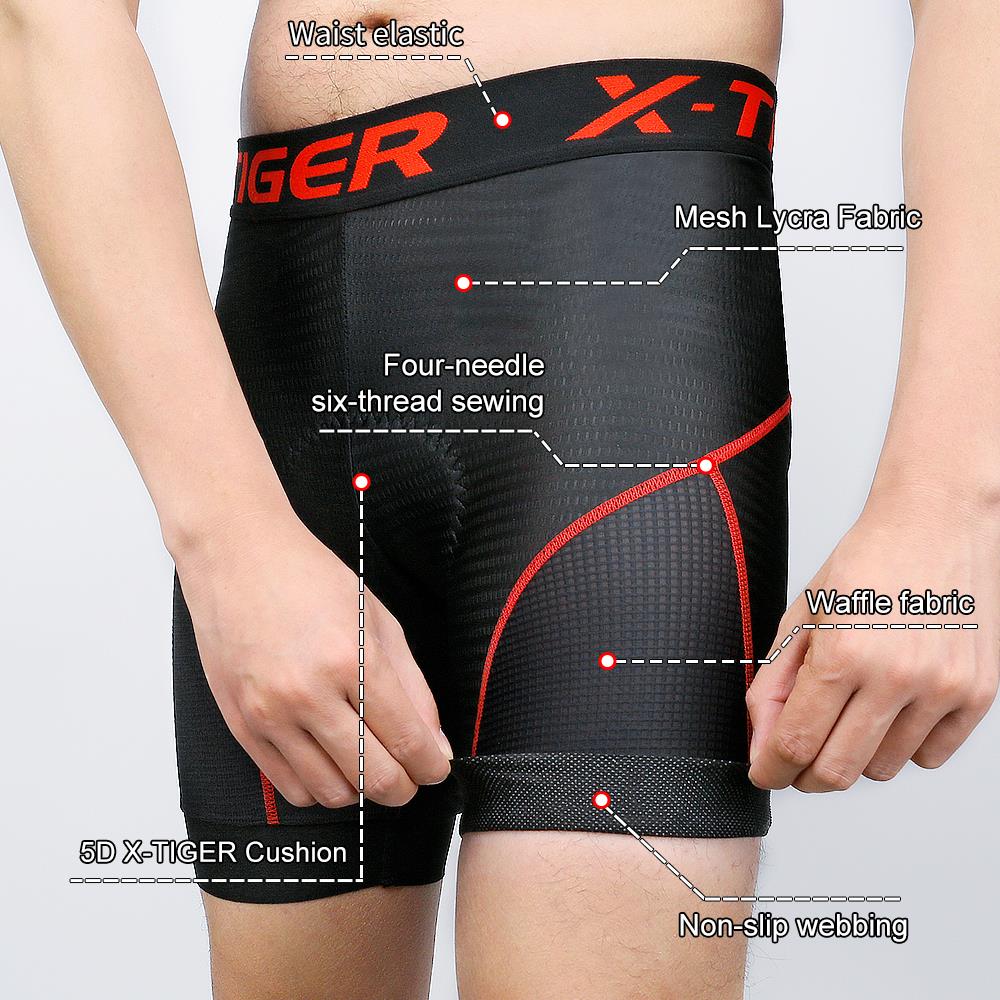 Gel Pad Shockproof Cycling Shorts Breathable Underwear - Pro E-Rides