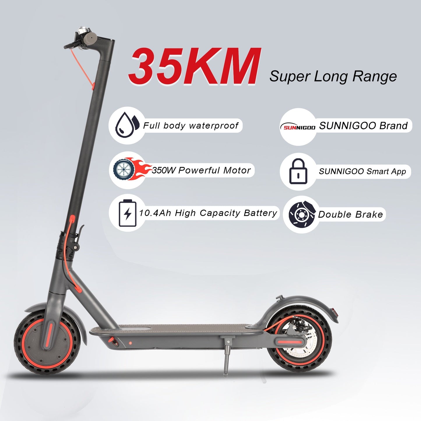 Smart Electric Scooters Adult Foldable 8